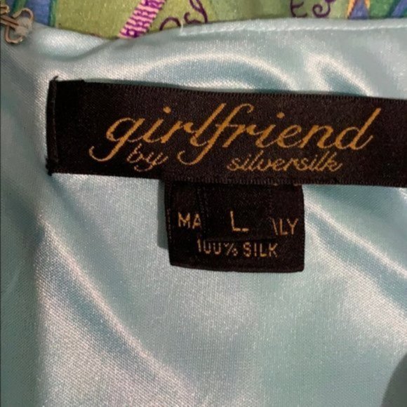 Girlfriend by Silversilk Sleeveless Silk Dress - Picture 6 of 8